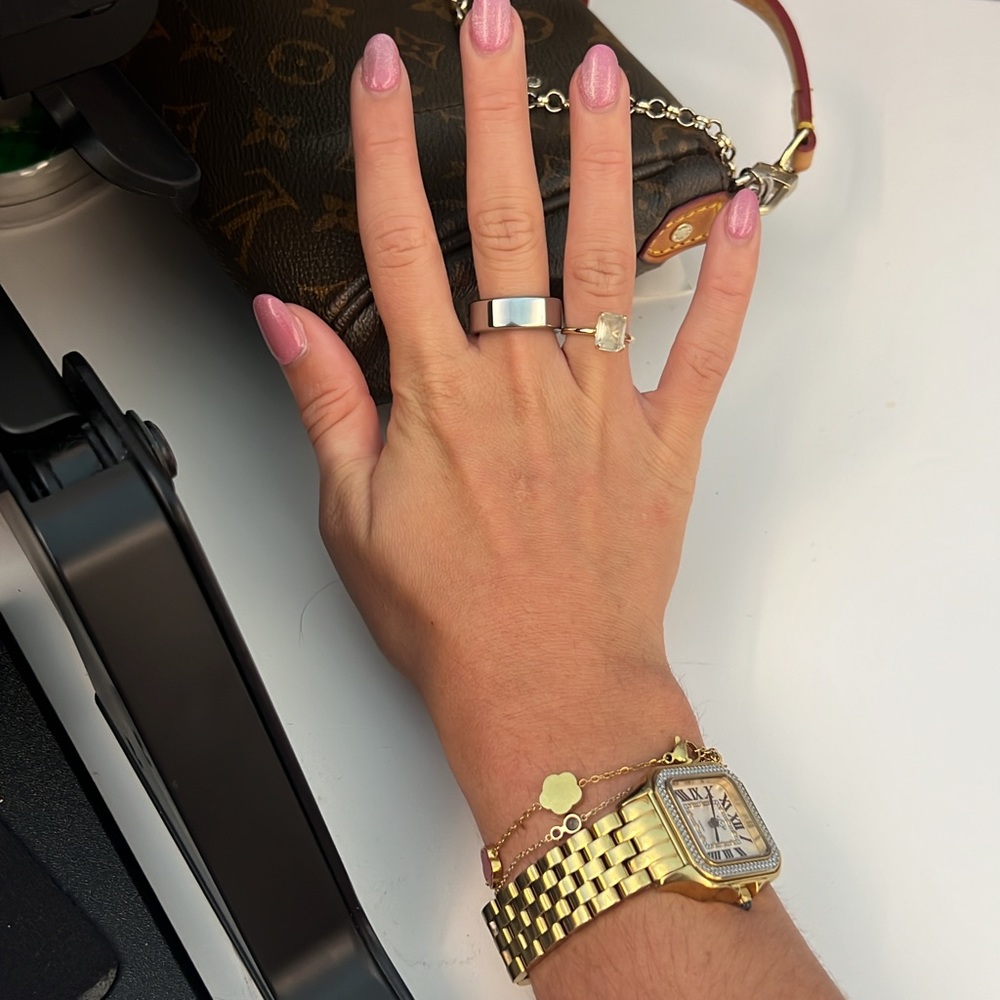 Silver Oura Ring